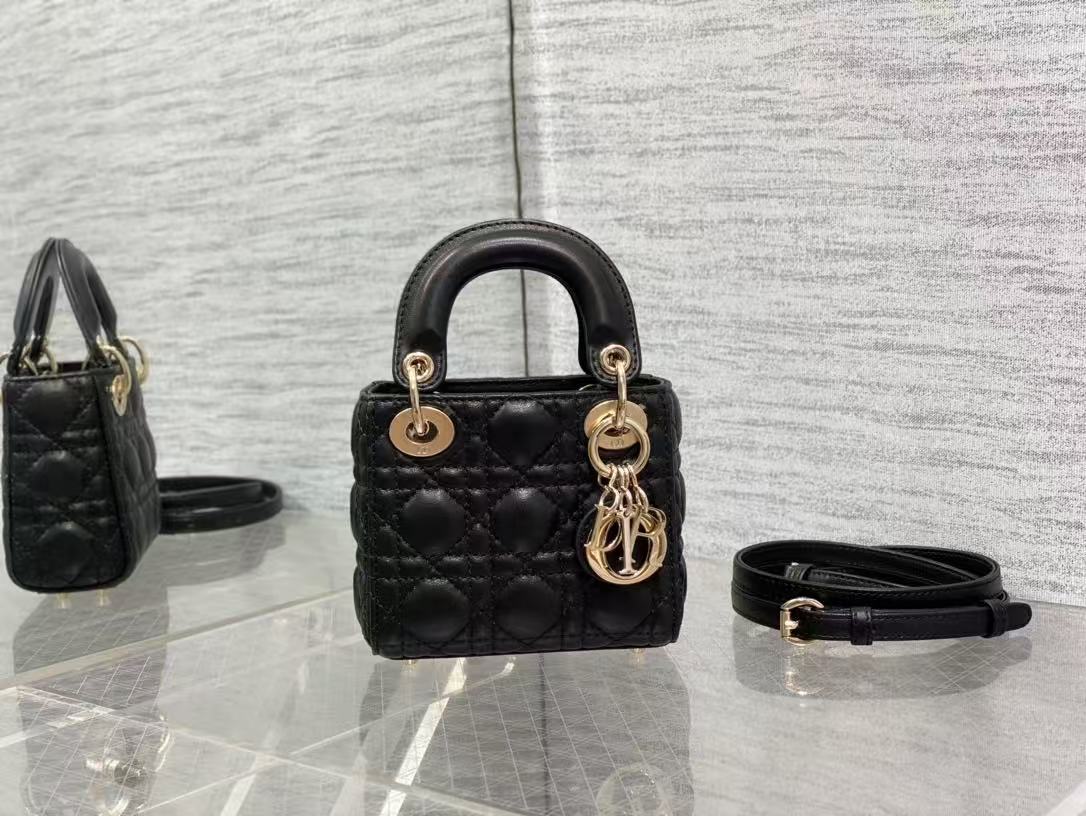 MICRO LADY Dior BAG Cannage Lambskin LB3218 (1)