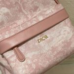 Dior MINI BACKPACK Cotton Canvas LB10366 (5)