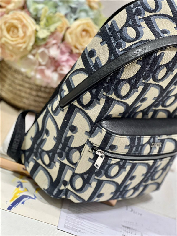 Dior RIDER BACKPACK Maxi Oblique Jacquard LB13653 (4)