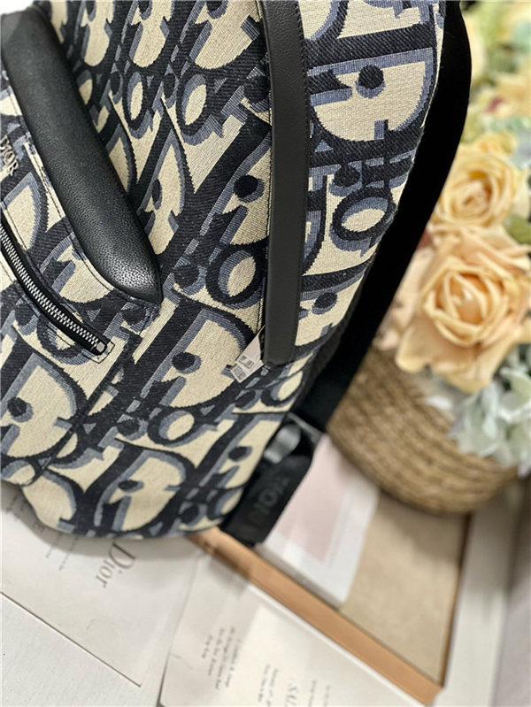 Dior RIDER BACKPACK Maxi Oblique Jacquard LB13653 (6)
