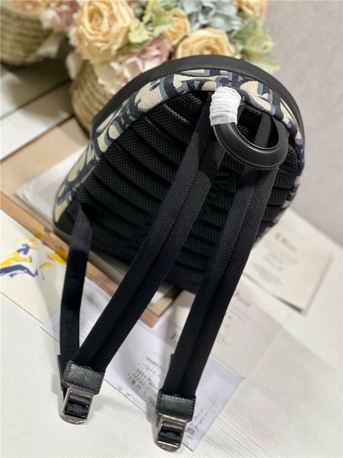 Dior RIDER BACKPACK Maxi Oblique Jacquard LB13654 (4)